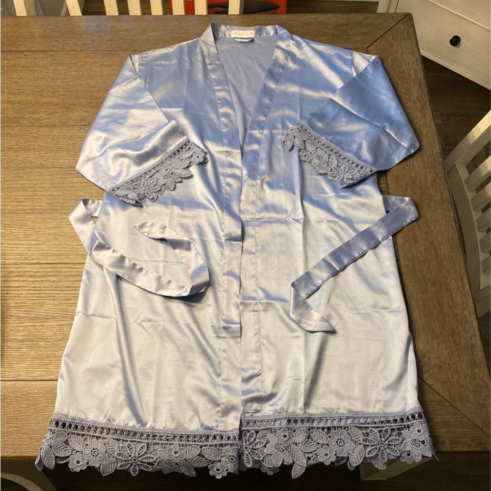Kennedy blue robe